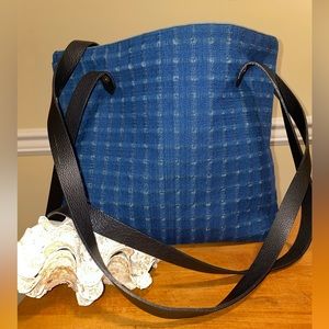 HERMESAuth Amedabadabadu Posh Women's Canvas Tote Bag Blue